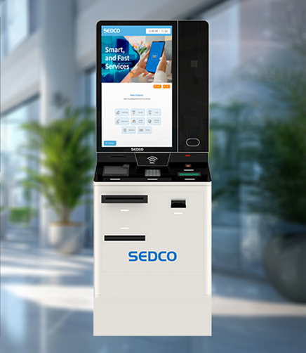 screenshot of SEDCO Self Service Kiosk
